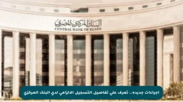 إجراءات جديدة.. تعرف على تفاصيل التسجيل الإلزامي لدى البنك المركزي